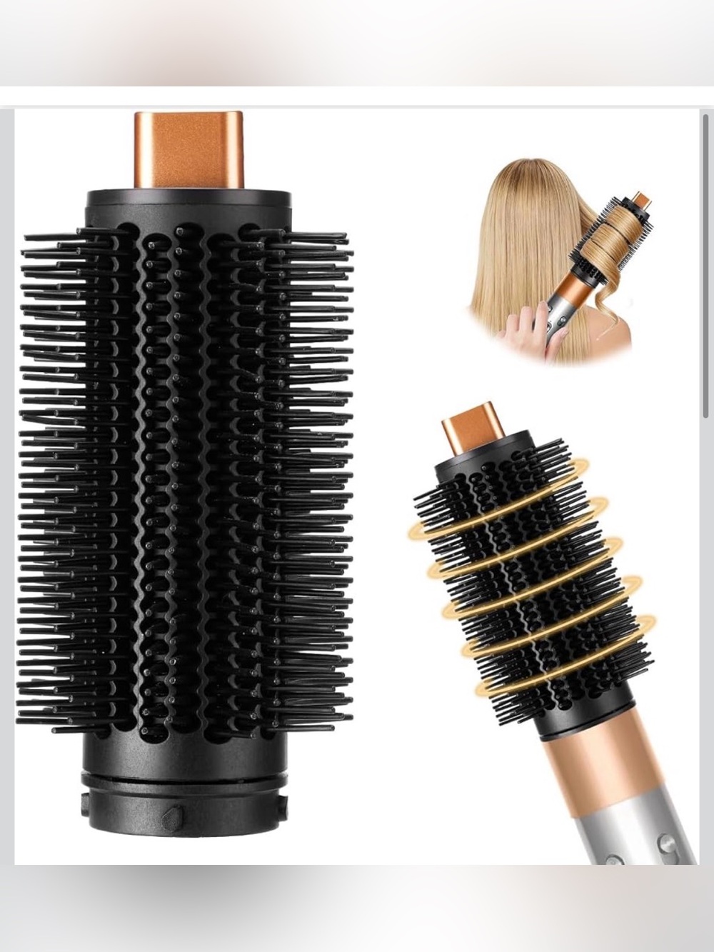New Open Box Upgraded Round Volumizing Brush Attachment for Dyson Airwrap
Compat